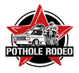 Pothole Rodeo logo, to the home page