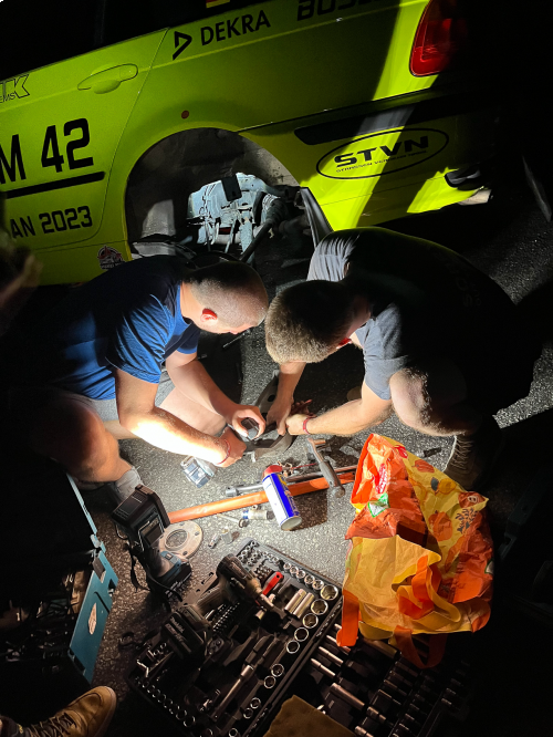  So sieht es aus, wenn POTHOLer unterwegs sind